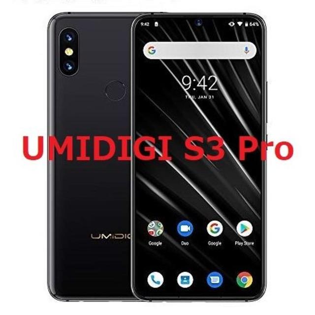 UMIDIGI S3 Pro Helio P70 6GB・128GB の取扱ショップ一覧 スマホ/家電 ... umidigi S3 pro 品