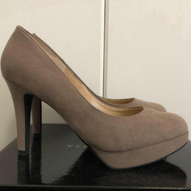 ESPERANZA(エスペランサ)のESPERANZA♡10cmヒール パンプス ベージュ(25.5cm) レディースの靴/シューズ(ハイヒール/パンプス)の商品写真
