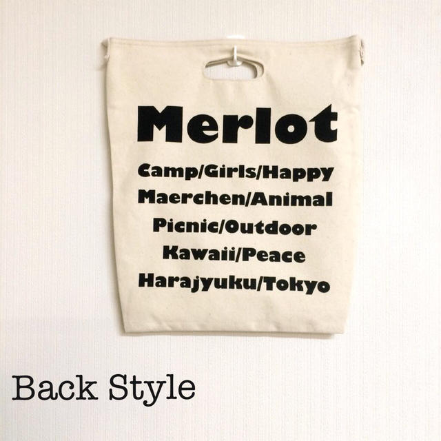 merlot(メルロー)のメルロー キャンバス2wayバッグ KT レディースのバッグ(トートバッグ)の商品写真