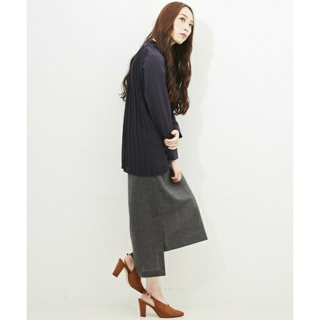 STUDIOUS(ステュディオス)の【新品】CLANE クラネ / BACK LONG SKIRT レディースのスカート(ロングスカート)の商品写真