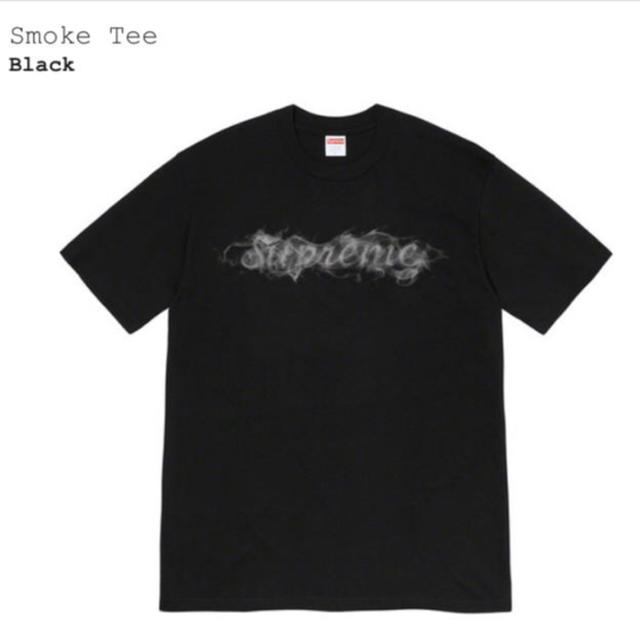 Supreme(シュプリーム)のSupreme 19AW Smoke Tee スモーク 黒 メンズのトップス(Tシャツ/カットソー(半袖/袖なし))の商品写真