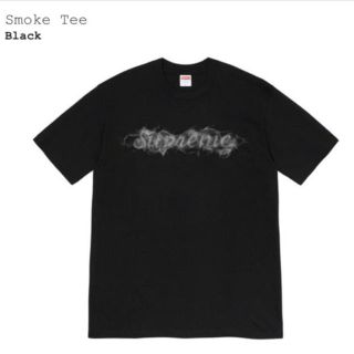 シュプリーム(Supreme)のSupreme 19AW Smoke Tee スモーク 黒(Tシャツ/カットソー(半袖/袖なし))