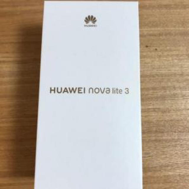   HUAWEI  nova lite 3 SIMフリー   未開封     スマホ/家電/カメラのスマートフォン/携帯電話(スマートフォン本体)の商品写真