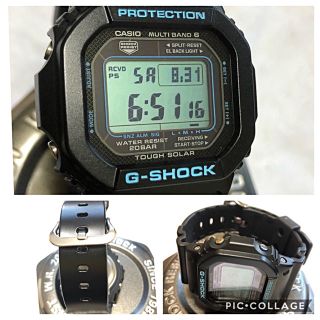 ジーショック(G-SHOCK)の超美品CASIO G-SHOCK スピードモデル タフソーラー マルチバンド ♪(腕時計)