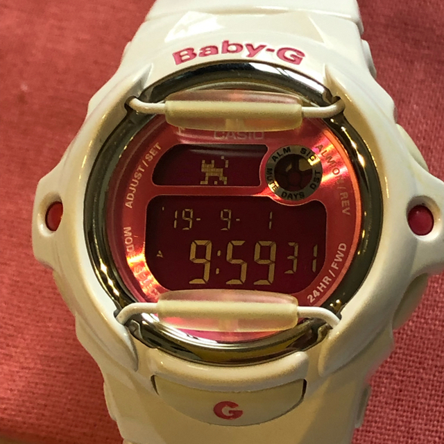 G-SHOCK(ジーショック)の美品 CASIO G-SHOCK ベビーGセット レディースのファッション小物(腕時計)の商品写真