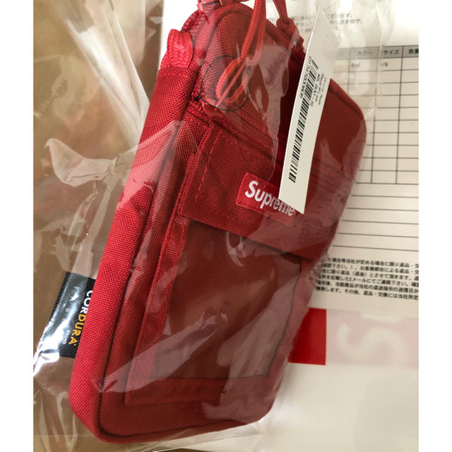 supreme 19ss UTILITY pouch red 赤 - ショルダーバッグ