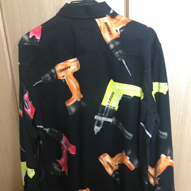 Supreme Drills Work Shirt 希少 Lサイズ orange