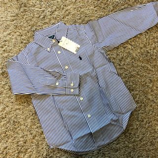 ラルフローレン(Ralph Lauren)の新品タグ付♡RalphLauren ラルフローレン ストライプボタンダウンシャツ(ブラウス)