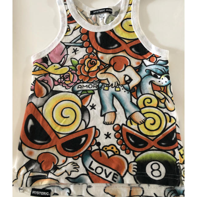 HYSTERIC MINI(ヒステリックミニ)のヒスタンクトップ キッズ/ベビー/マタニティのキッズ服女の子用(90cm~)(Tシャツ/カットソー)の商品写真