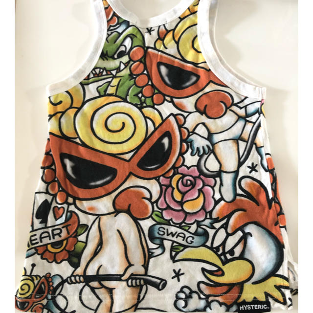 HYSTERIC MINI(ヒステリックミニ)のヒスタンクトップ キッズ/ベビー/マタニティのキッズ服女の子用(90cm~)(Tシャツ/カットソー)の商品写真