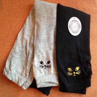 新品♡UV加工♡アームカバー2点★送料込(手袋)