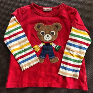 ミキハウス(mikihouse)のミキハウス カットソー 90cm(Tシャツ/カットソー)