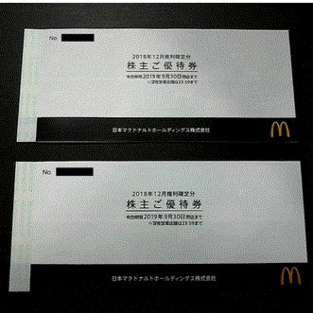 Tergターグ マクドナルド 2冊 株主優待 株主ご優待券 中古未使用 チケット 優待券 割引券 Roe Solca Ec