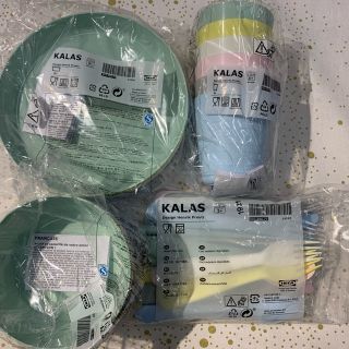 イケア(IKEA)のKALAS カラース パステルカラー(食器)