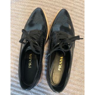 プラダ(PRADA)の富岡佳子さん着用　PRADA 厚底シューズ サイズ38(スニーカー)