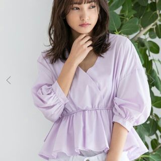 フィフス(fifth)のfifth

カシュクールフレアブラウス

（パープル）※専用サイト売り切れ中(シャツ/ブラウス(長袖/七分))