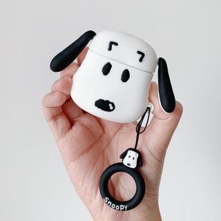 Airpods　ケース　スヌーピー(Androidケース)