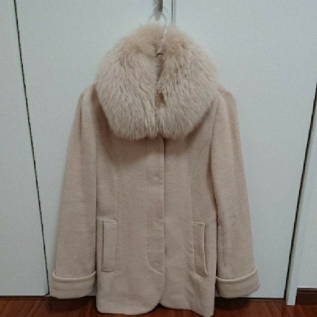 MISCH MASCH(ミッシュマッシュ)のミッシュマッシュ♡Aライン ファーコート レディースのジャケット/アウター(毛皮/ファーコート)の商品写真