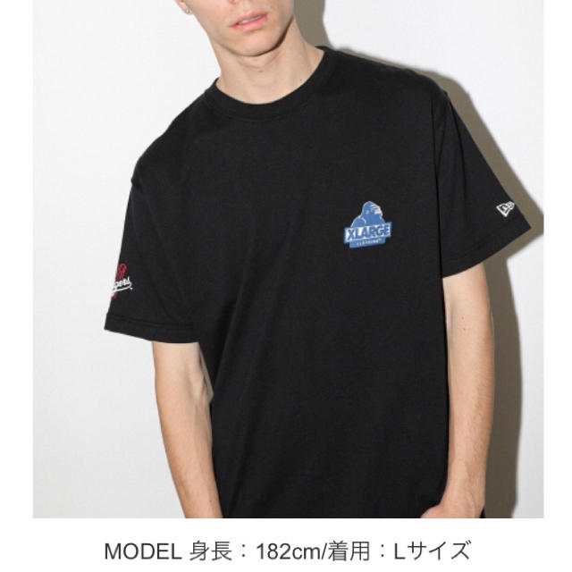 XLARGE(エクストララージ)の新品未使用！XLARGE NEWERA DODGERS コラボ Tシャツ L メンズのトップス(Tシャツ/カットソー(半袖/袖なし))の商品写真