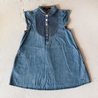 バーバリー(BURBERRY)の★バーバリー★BURBERRY★デニムワンピース★100A★(ワンピース)