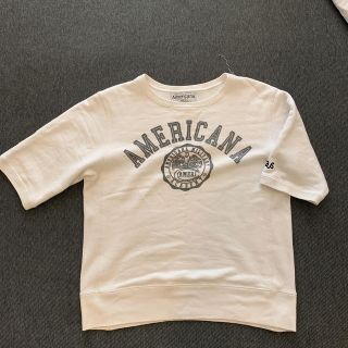 アメリカーナ(AMERICANA)のアメリカーナ ビューティーアンドユース 別注 スエット Tシャツ(Tシャツ(半袖/袖なし))