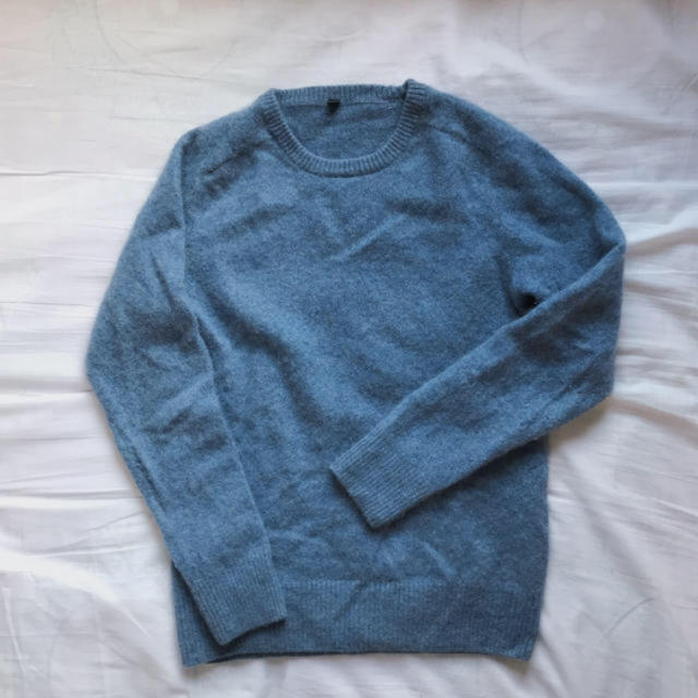 MUJI (無印良品)(ムジルシリョウヒン)の無印良品 カシミヤセーター メンズのトップス(ニット/セーター)の商品写真