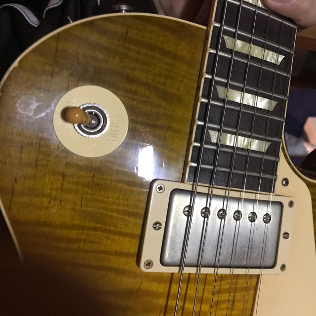 Gibson(ギブソン)の専用出品gibson heavily aged 2014 Green lemon 楽器のギター(エレキギター)の商品写真