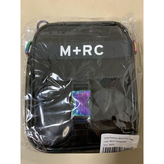 【M+RC NOIR】Ghost Rainbow Black PVCbag