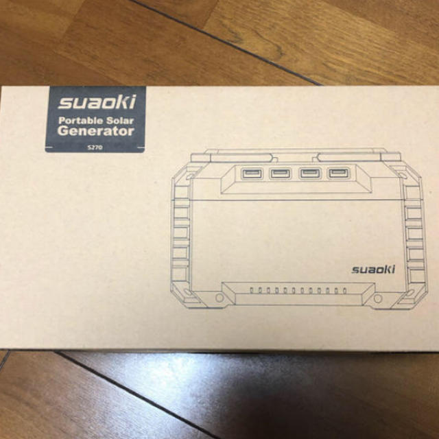 新品未開封 suaoki ポータブル電源 S27015V2Aカーチャージャー