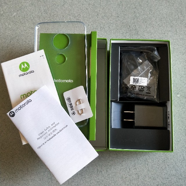 スマートフォン本体Moto G7 ブラック ほぼ新品