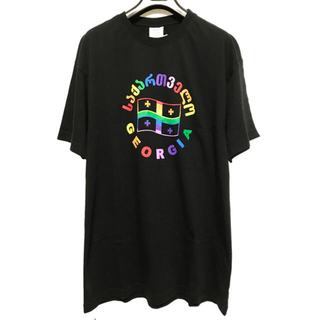 バレンシアガ(Balenciaga)のVETEMENTS 19SS GEORGIA Tシャツ XS 新品(Tシャツ/カットソー(半袖/袖なし))