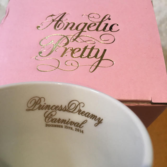 Angelic Pretty(アンジェリックプリティー)のAngelic pretty お茶会限定ティーポット＆マグカップ 新品 インテリア/住まい/日用品のキッチン/食器(グラス/カップ)の商品写真