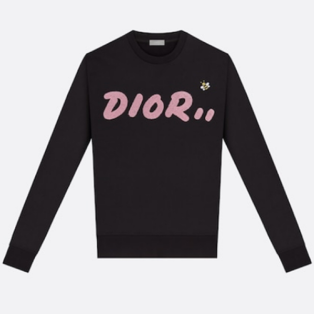 Dior × Kaws Bee刺繍トレーナー