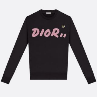 ディオールオム(DIOR HOMME)のDior × Kaws Bee刺繍トレーナー(スウェット)