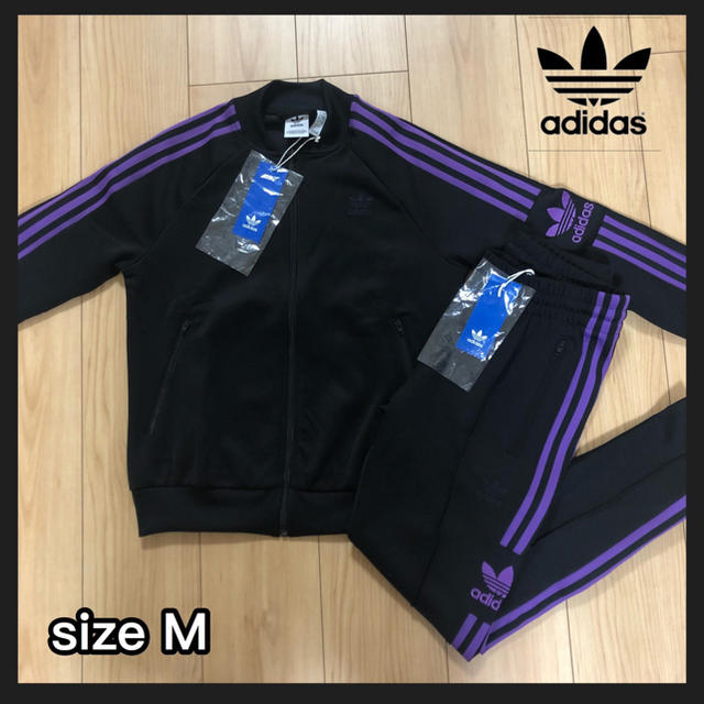 【希少】新品タグ付き adidas ジャージ セットアップ スポーツ Mサイズ