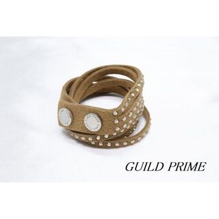 ギルドプライム(GUILD PRIME)の【RA696】GUILD PRIME スエード レザー 2重巻き ブレスレット(ブレスレット/バングル)