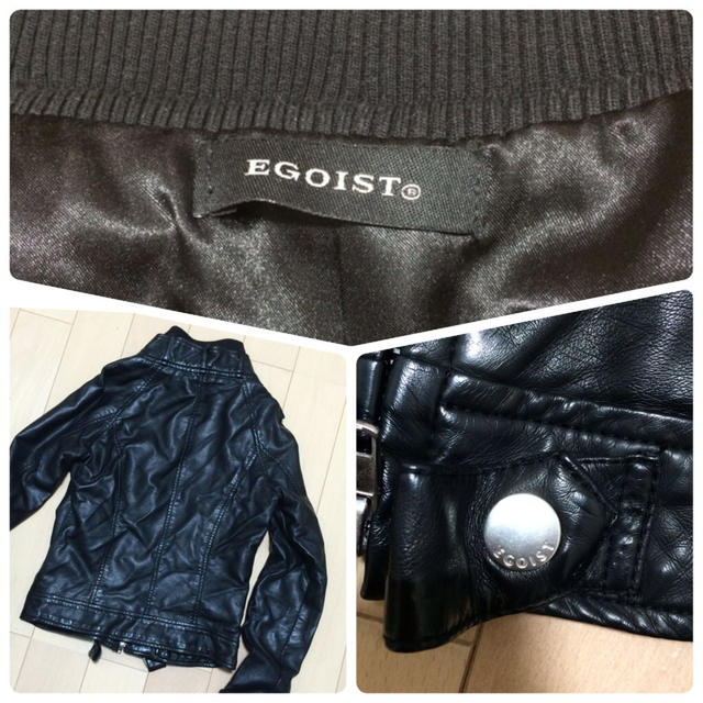 EGOIST(エゴイスト)のにゃんちゅー様専用 レディースのジャケット/アウター(ライダースジャケット)の商品写真