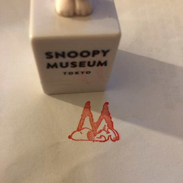 SNOOPY - スヌーピー ミュージアム スタンプ Mの通販 by mi's shop