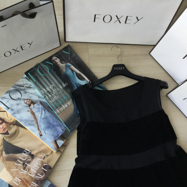 ♡♡ フォクシー VELOUR NOIR LOTTA ワンピース♡♡ | www