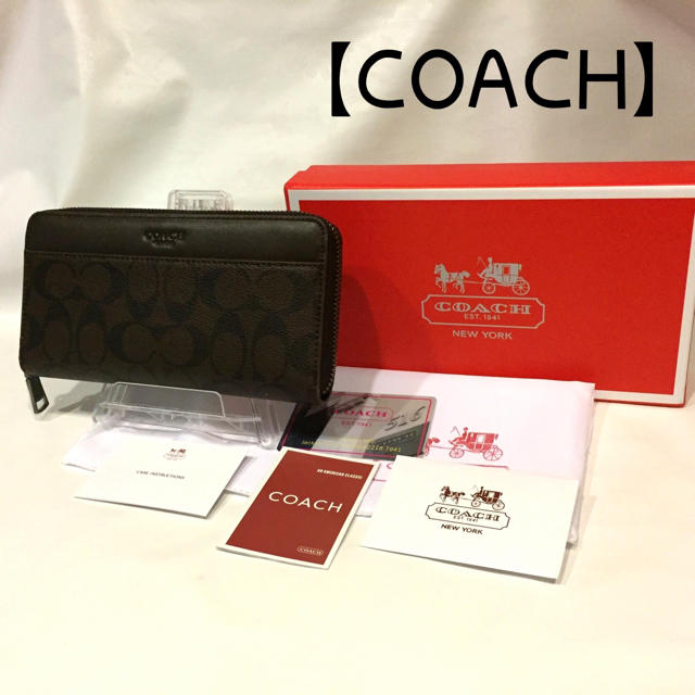 COACH(コーチ)の257 コーチcoach ファッション長財布F75000シグネチャーウォレット レディースのファッション小物(財布)の商品写真