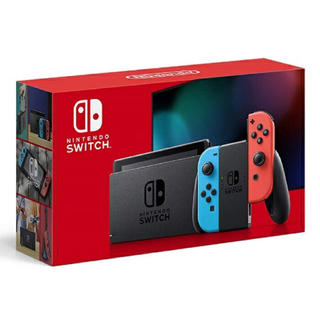 ニンテンドースイッチ(Nintendo Switch)の新型 ネオン・グレー Nintendo Switch(家庭用ゲーム機本体)