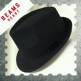 ビームス(BEAMS)の極美品*ビームス*ユニセックス*麻ハット(ハット)