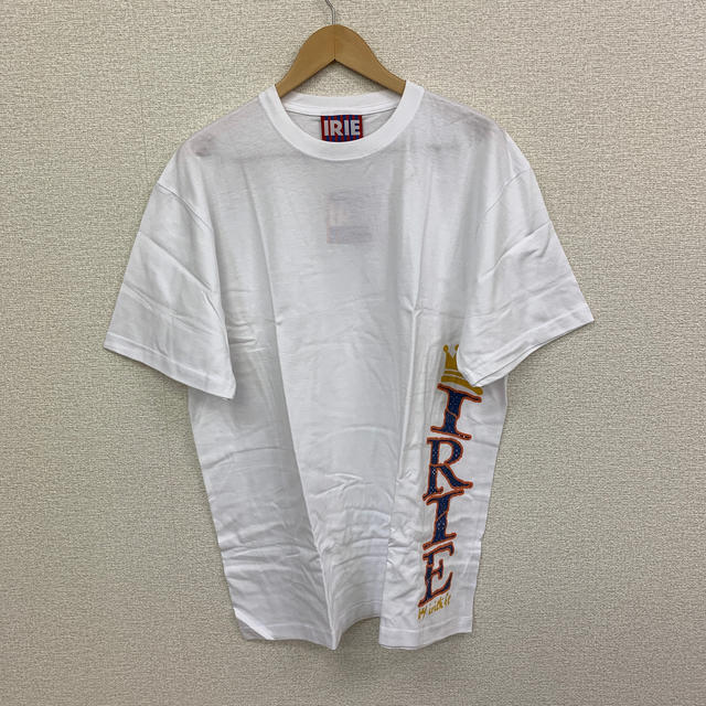 IRIE LIFE(アイリーライフ)の◆新品未使用◆irie life Tシャツ 「縦irie」ホワイト XLサイズ メンズのトップス(Tシャツ/カットソー(半袖/袖なし))の商品写真