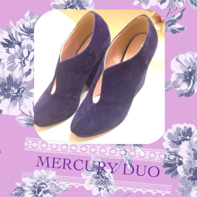 MERCURYDUO(マーキュリーデュオ)のMERCURY DUO ショートブーツ♡ レディースの靴/シューズ(ブーティ)の商品写真