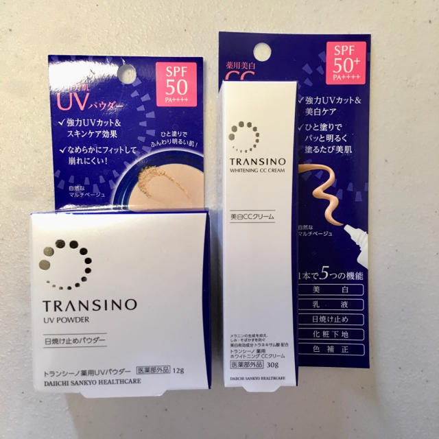 TRANSINO - トランシーノ CCクリーム, UVパウダー セットの通販 by ...