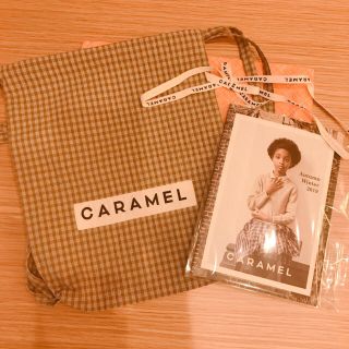 キャラメルベビー&チャイルド(Caramel baby&child )のCARAMEL リュックサック ブラウンチェック(リュックサック)