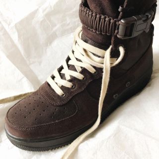 ナイキ(NIKE)のNike SF AF1 Velvet Brown “Fear of God”(スニーカー)