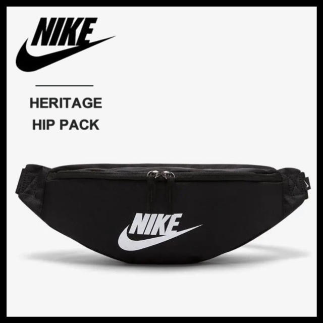 NIKE(ナイキ)のNIKE  新品 ブラック ウエストポーチ  ボディーバッグ ヒップバッグ メンズのバッグ(ウエストポーチ)の商品写真