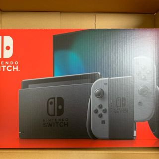 ニンテンドースイッチ(Nintendo Switch)の新型 任天堂スイッチ グレー(家庭用ゲーム機本体)