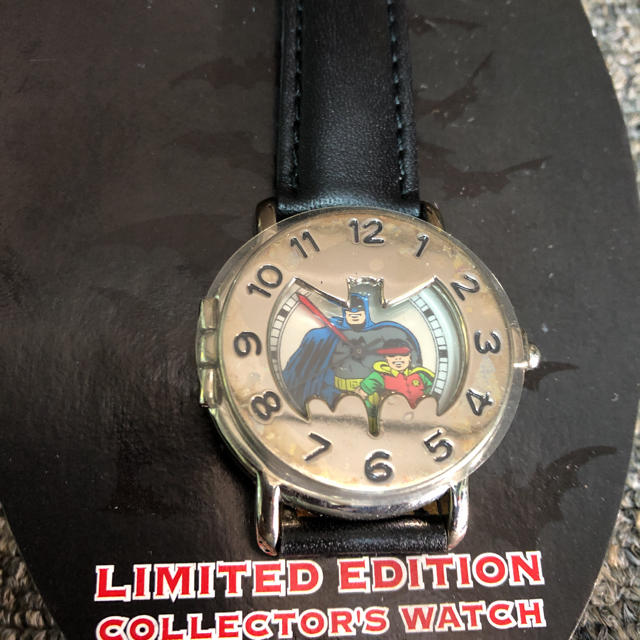 レトロ FOSSIL バットマン&ロビン 腕時計の通販 by とも's shop｜ラクマ